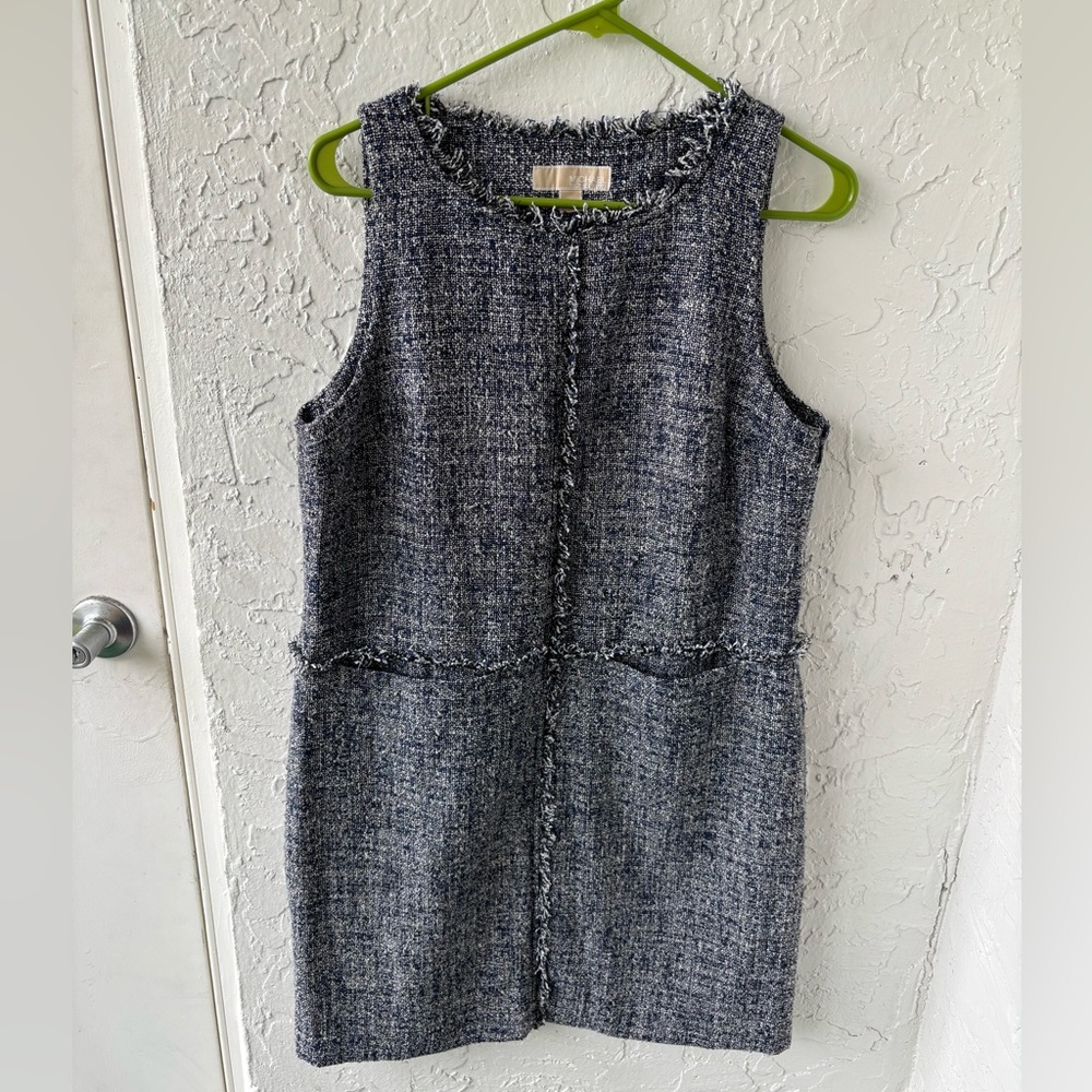 MICHAEL Michael Kors Gray Tweed Dress. EUC!